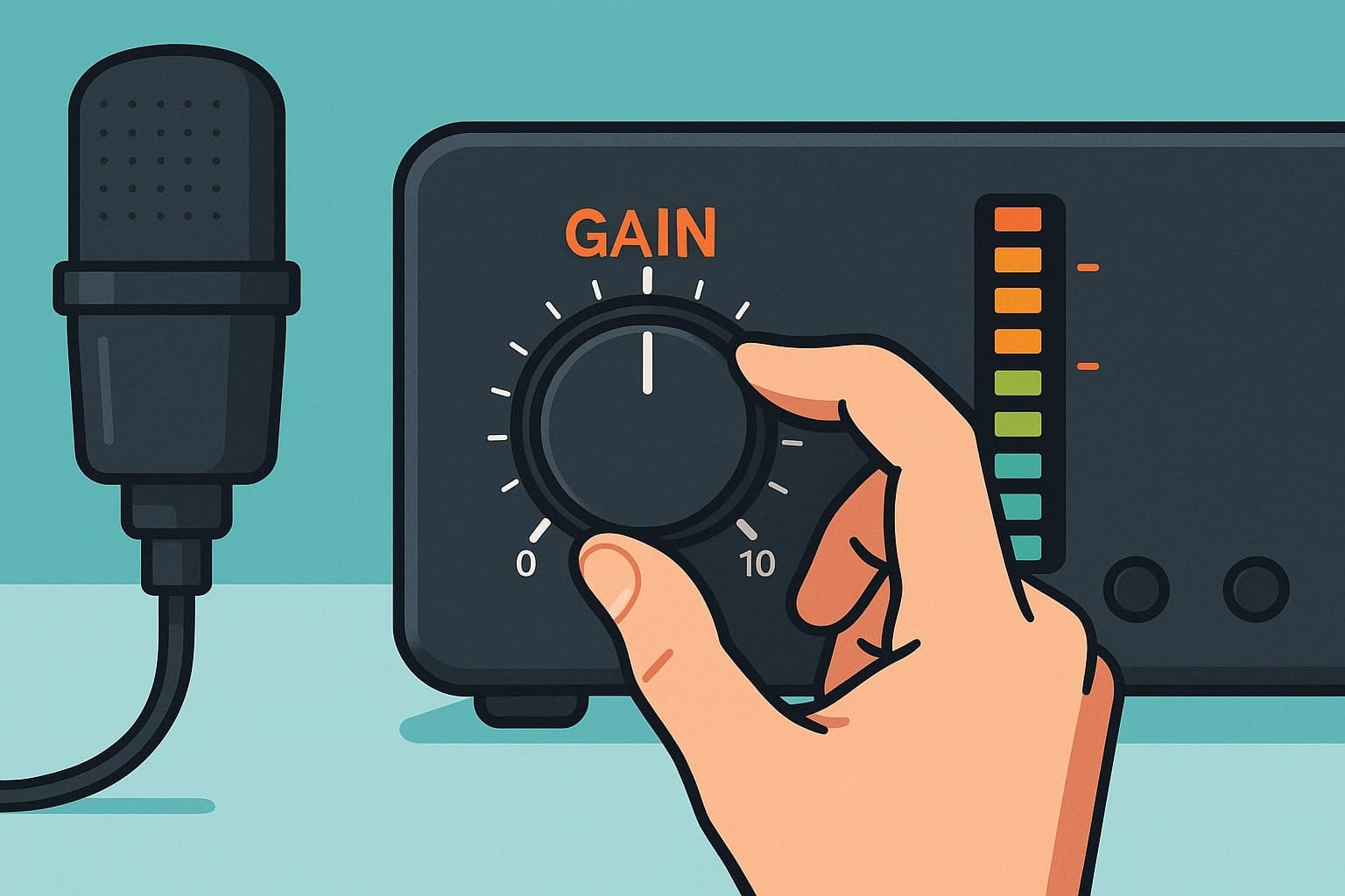 Mic Gain Staging: What It Is and How to Set It