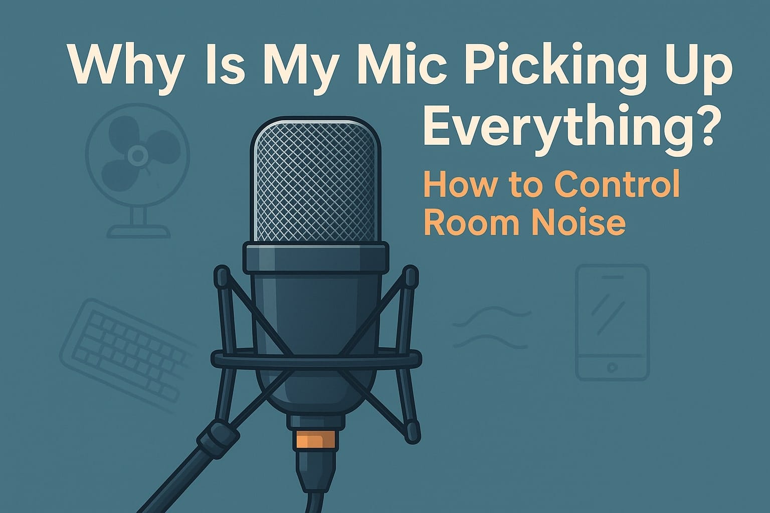 Why Is My Mic Picking Up Everything? How to Control Room Noise